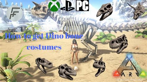 Ark Survival Evolved How To Get Dino Bone Skins Doovi