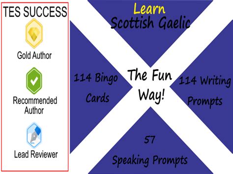 Learning Scottish Gaelic The Fun Way Bundle Teaching Resources