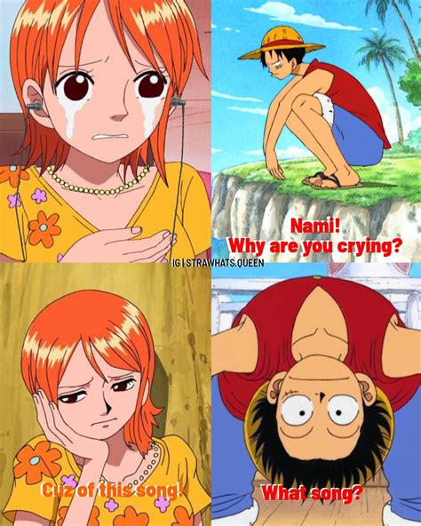 Pin By Strawhats Queen On My Edit Luffy X Nami Anime