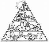 Jedzenie Kolorowanki Groups Coloringhome Pobrania Makanan Piramid Clipground Drukuj Pobierz Rainforest sketch template