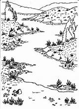 Mississippi Coloriage Paysage Dessin Coloriages Colorier Designlooter Scenery sketch template
