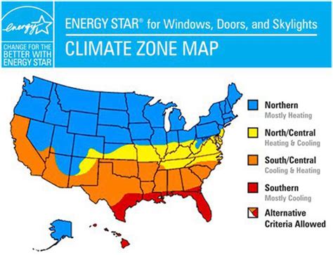Climate Zone Map Conservation Windows
