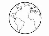 Esfera Planeta Terraqueo Niños Terrestre Paz Esferas Hijas Childrencoloring Lubre Continentes sketch template