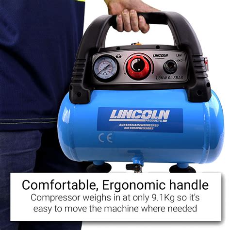 lincoln  kw air compressor portable direct drive compact powerful lv  ebay