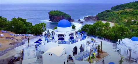 santorini gunung kidul   jungwok blue ocean seputar wisata