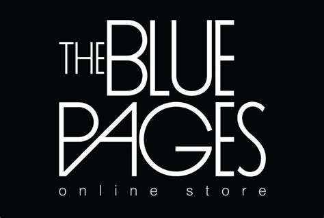 blue pages  store blue pages logo  shirt