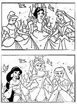 Disney Coloring Princess Pages Printable Belle Color Number Print Princesses Sheets Party Tangled Luxury Homes Sleeping Beauty sketch template