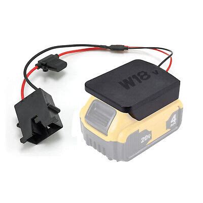 power wheels battery upgrade kit    lithium tool batteries quick connect ebay