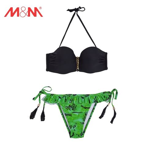 Buy Mandm Hot Sexy Bikini Set Women Push Up Bathing Swim