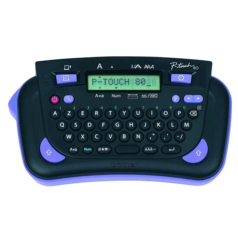 brother pth handheld battery powered p touch label maker printer