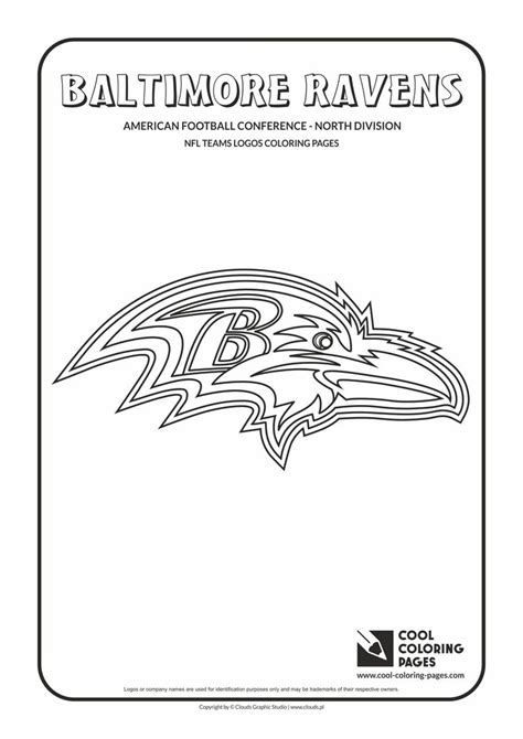 cool coloring pages nfl american football clubs logos american