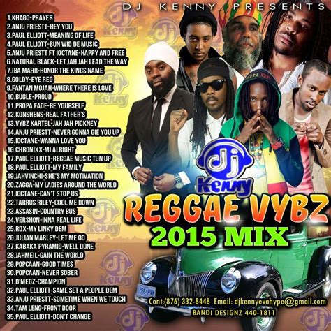 Dj Kenny Reggae Vibes Mix 2015 Reggaetapeshop