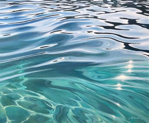 original art  prints  vibrant landscapes  water  artist julie kluh living