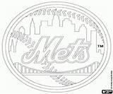 Mets Kolorowanki Loghi sketch template