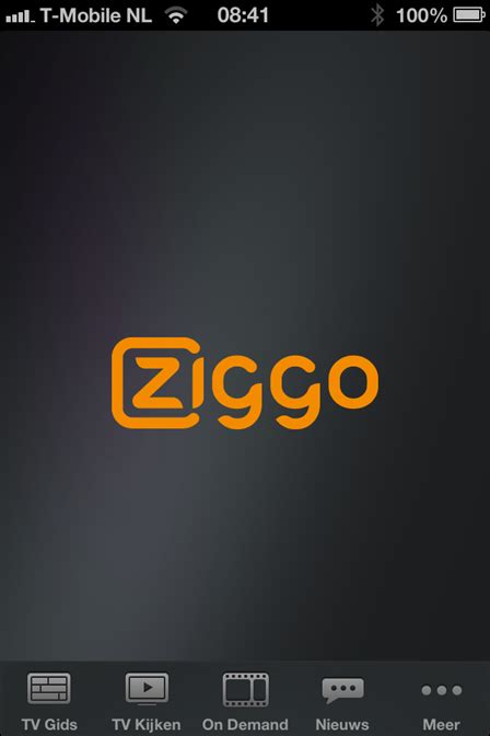ittdesk ziggo app television  laptop smartphone