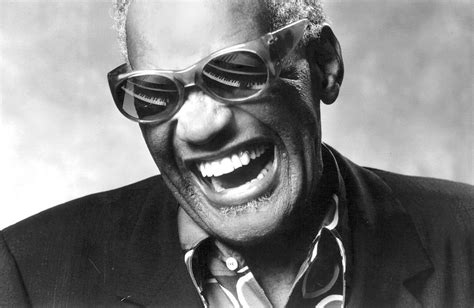 singer musician ray charles  blind