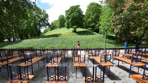 coronavirus bavarian beer gardens  reopen  lockdown measures eased