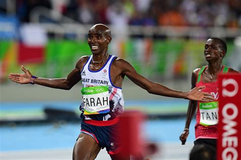 mo farah forced to defend himself over links with drugs probe after claiming rio 2016 gold medal