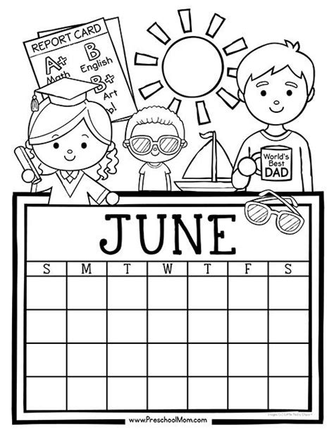 monthly calendar write color kids calendar coloring calendar