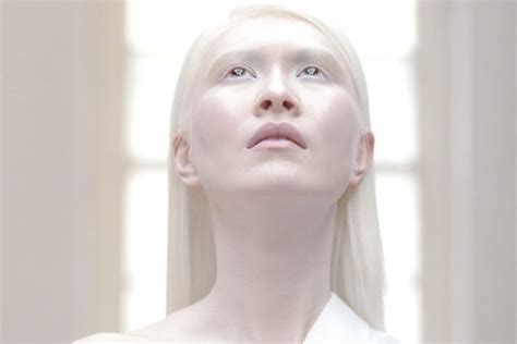world s first albino model connie chiu on growing up in kowloon and