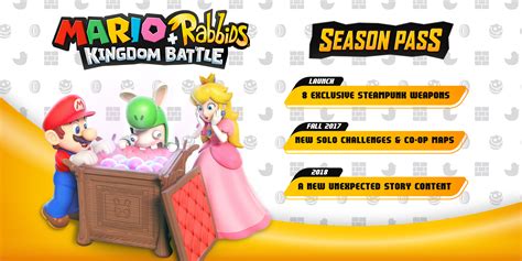 Mario Rabbids Kingdom Battle Has A Season Pass Ubisoft