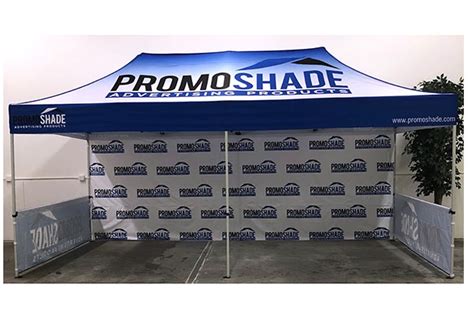 promo shades custom printed canopies pop  tents