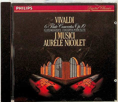 antonio vivaldi vivaldi 6 flute concertos op 10 1987 for sale