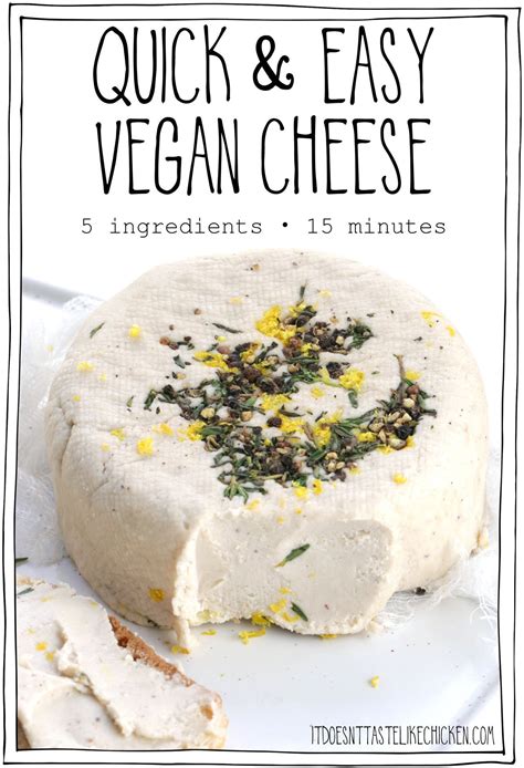 quick easy vegan cheese  doesnt taste  chicken