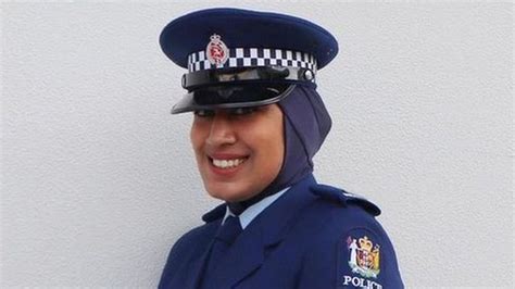 new zealand police introduce hijab to uniform bbc news