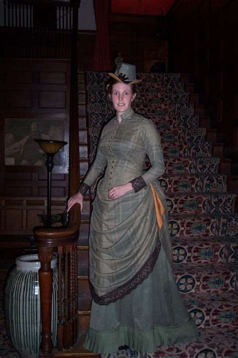 custom  reproduction  victorian day dress