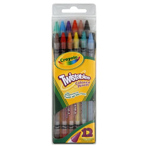 crayola twistables colored pencils  pencils toys games arts