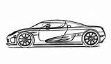 Coloring Car Fast Pages Bugatti Super Tocolor sketch template