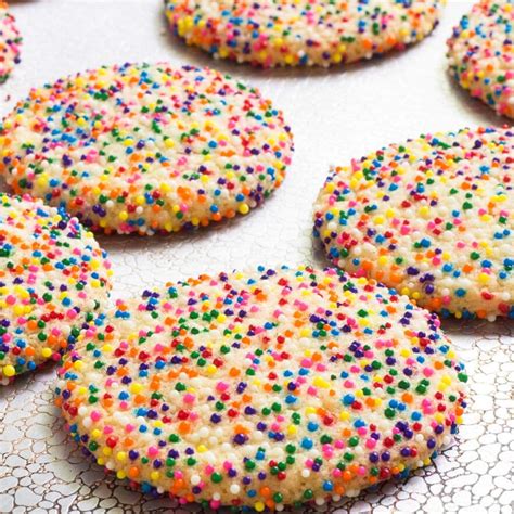 chewy sprinkle cookies pear tree kitchen