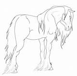 Horse Lineart Draft Pages Coloring Wolf Drawings Smooth Deviantart Sketch Horses Visit Stats Downloads sketch template