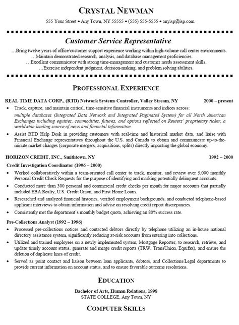 resume  customer service representative  resume  flickr