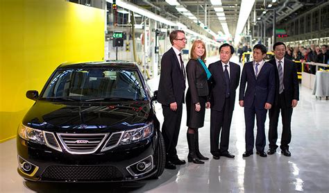 saab focuses on china as production of 9 3 sedan restarts