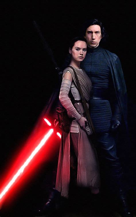 Rey And Kylo Ren Tlj Vaisseau Star Wars