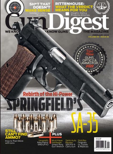 Gun Digest Magazine – February 2022 Digital Pdf Download – Gundigest