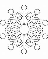 Snowflake Coloring Templates Popular Template Pages sketch template