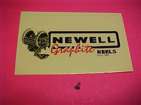 newell sms  stainless steel left sideplate clicker spring screw  berinson tackle company