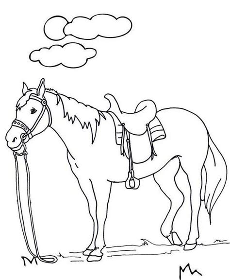 wonderful horse coloring page  kids horse coloring pages horse