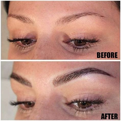 fiber natural hair gel eye brow extension tinted 01