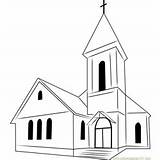 Church Coloring Pages Perfect Presbyterian Coloringpages101 sketch template