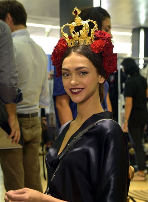 dolceandgabbana s s 15 womens backstage casting dolce and gabbana