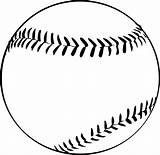 Beisbol Lapiz Pelota Béisbol Balones sketch template