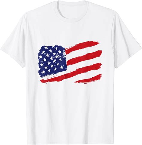 american flag t shirt clothing shoes and jewelry