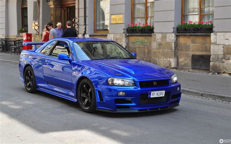 nissan skyline r34 gt r v spec ii nür 28 mei 2016 autogespot