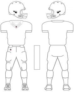 blank football jersey coloring page ideas   football