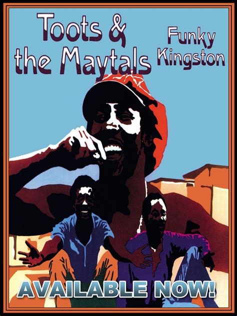 toots   maytals funky kingston promo poster etsy canada