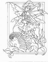 Fairies Mystical Faries Mythical sketch template